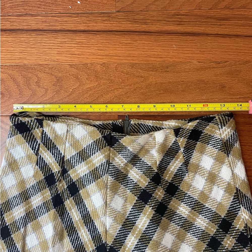 Vintage Flare Plaid Pants - Picture 3 of 5